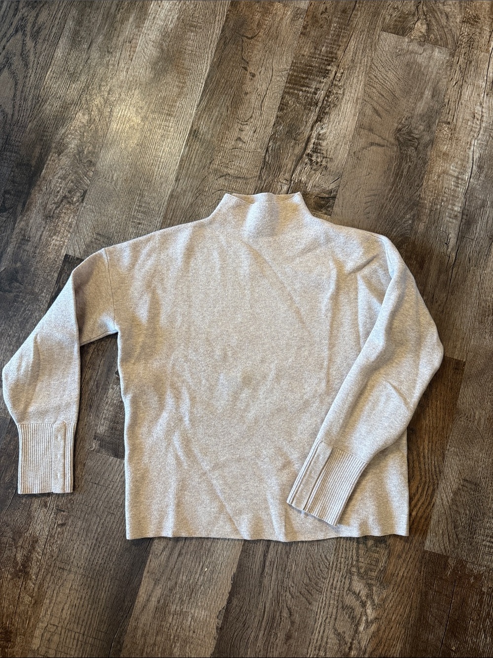Tahari Cashmere Blend Mock Neck Sweater